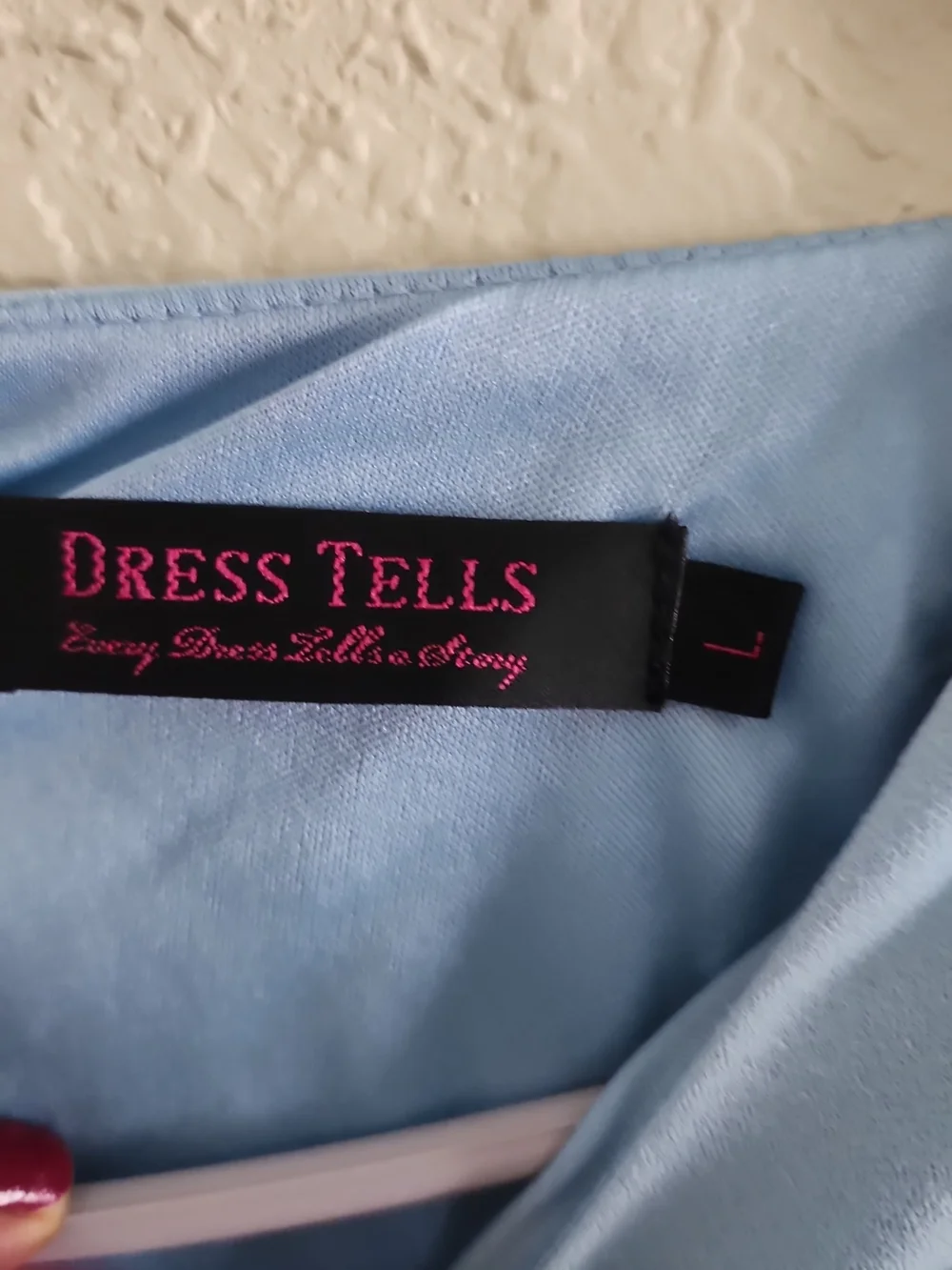 Classic Light Blue Girls' A-Line Formal Dress